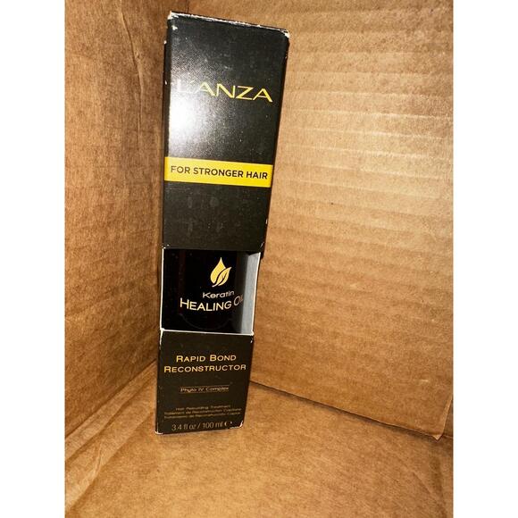 LANZA Keratin Healing Oil Rapid Bond For‎ Stronger Hair Healing Treatment Hair